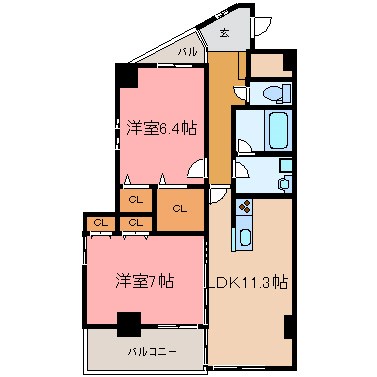 verde陽東 間取り