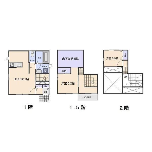 八千代戸建貸家 間取り