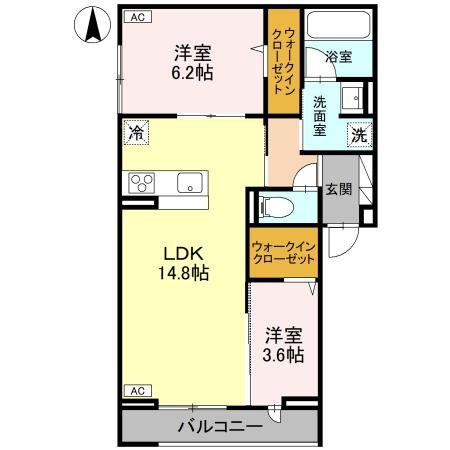 ディーポルックス 間取り