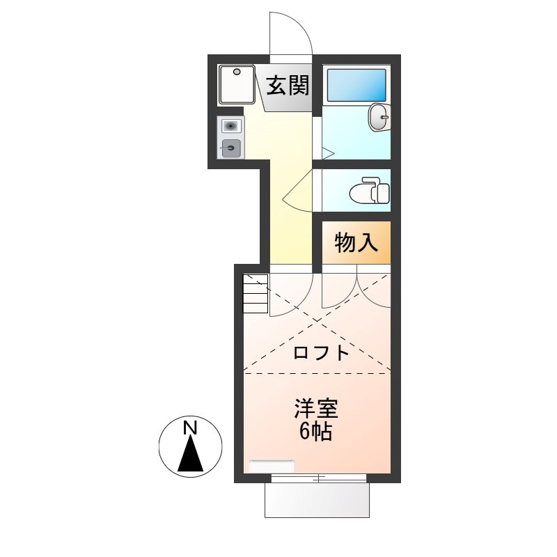 サンパレス東浦 間取り