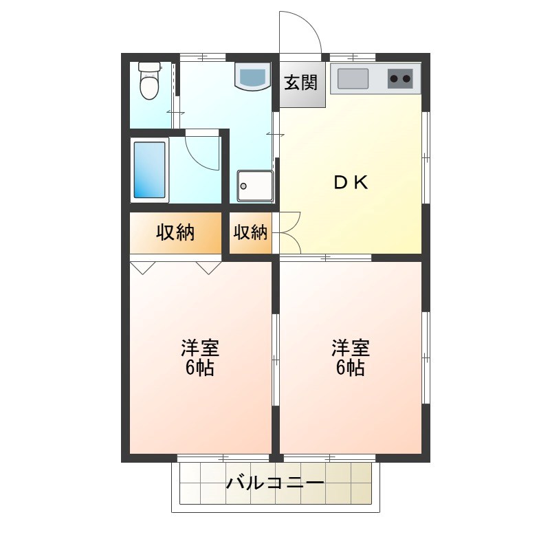 ブルージュエル  間取り