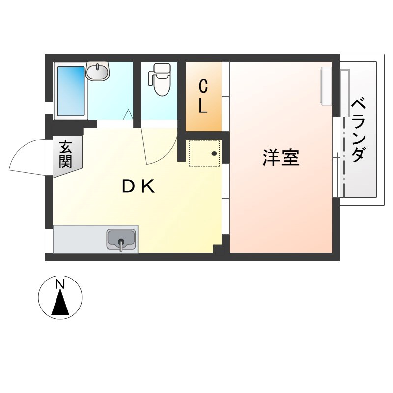 リクラス・ココハイツ 間取り