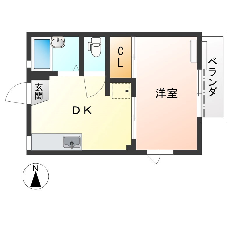 リクラス・ココハイツ 間取り