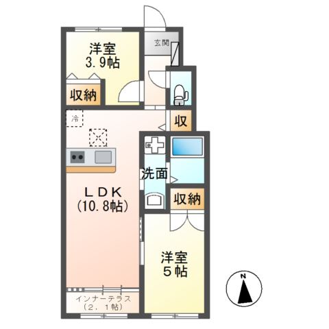 IXIA（イクシア） 間取り