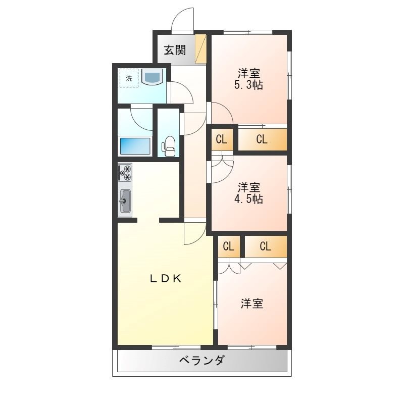 ネオニシキ 間取り