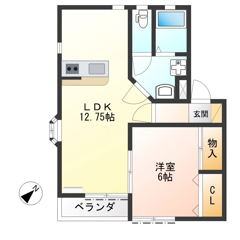 リシャールⅠ 間取り