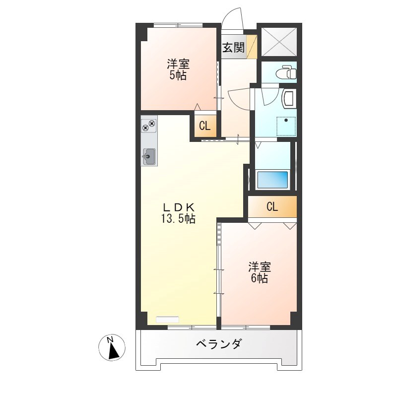 メゾン千秀 間取り