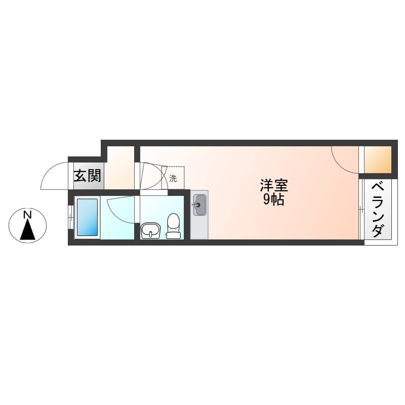 シティコーポ芳栄5 間取り