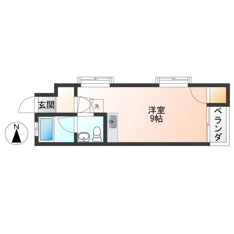 シティコーポ芳栄5 間取り