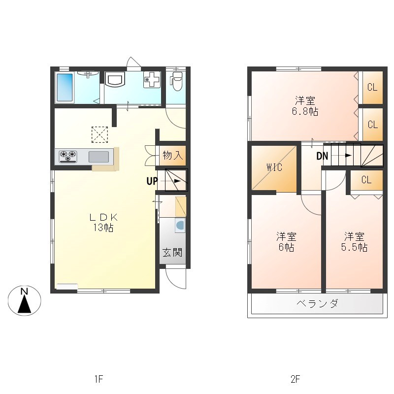 プラムフォレストA 間取り