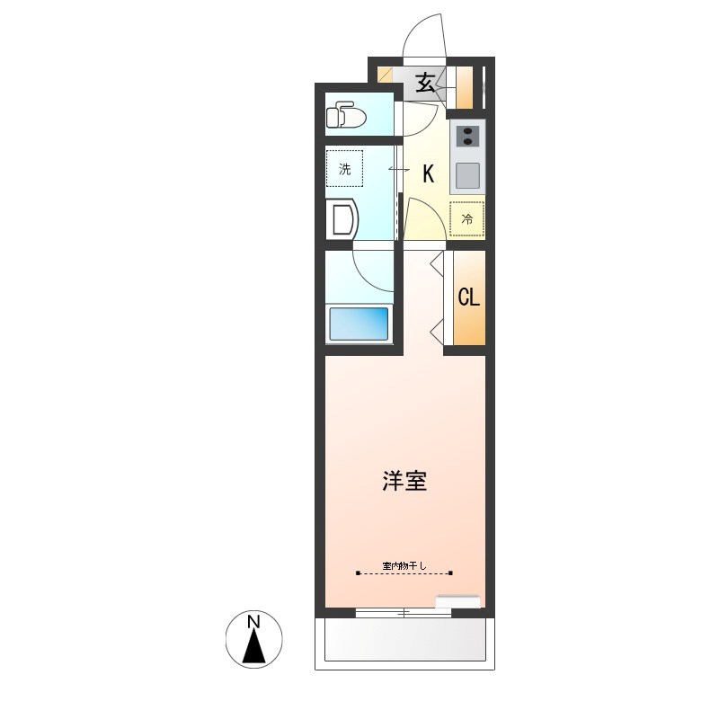 West Residence～ウエストレジデンス 間取り