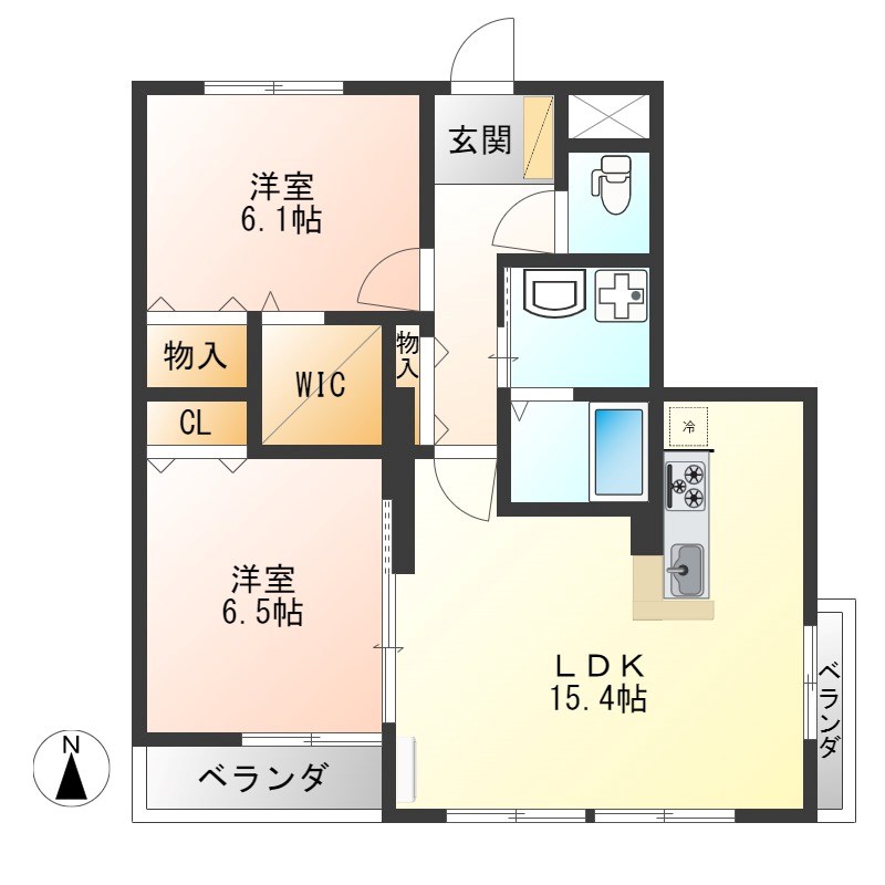 RESIDENCE ALTAⅡ(レジデンスアルタ) 間取り