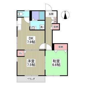 さくらコーポB 間取り
