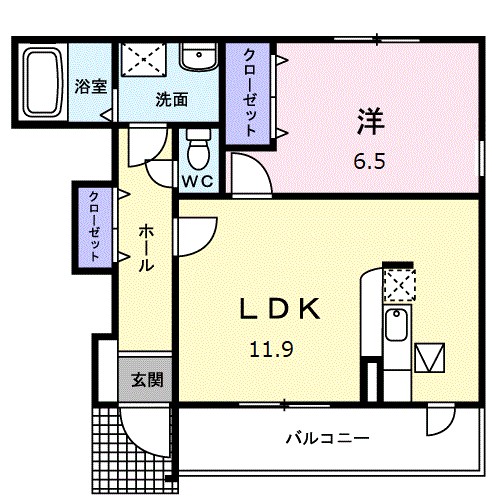 スターハイツＢ 間取り