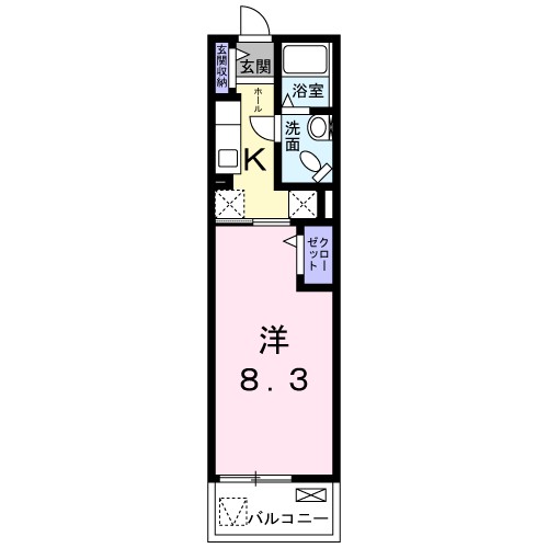 オリュザＫ 間取り