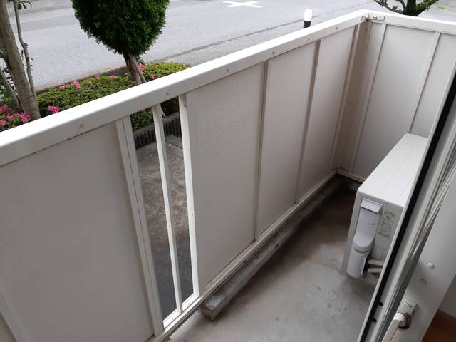 ラフレシールＡ ベランダ
