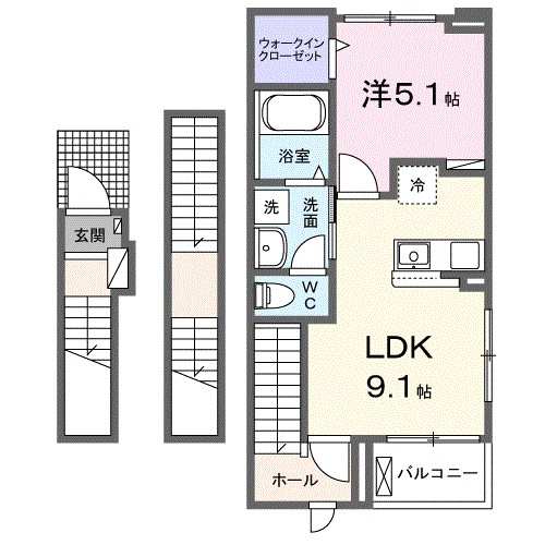 オネスティ 間取り