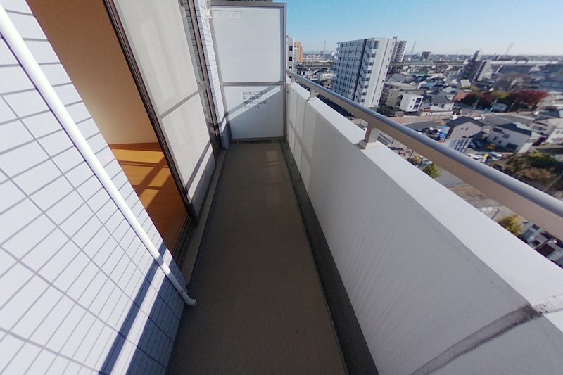 プレステージ宇都宮 ベランダ