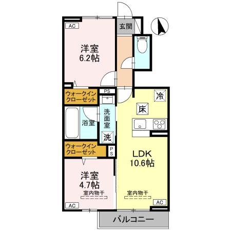 Residia 東城南 間取り