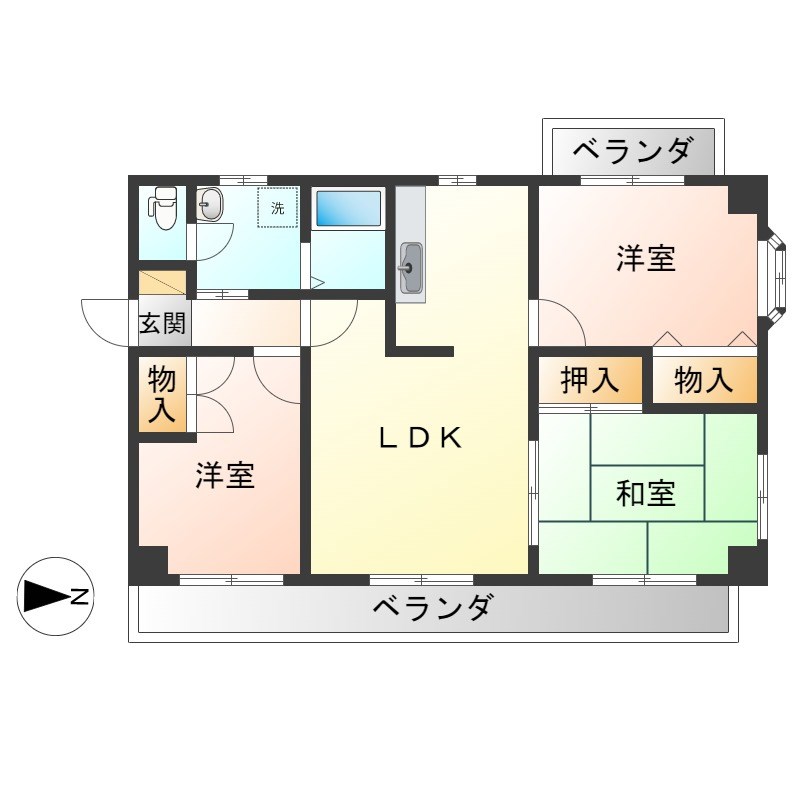 グランフォルム今泉 間取り