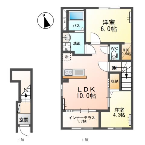 ハレラウレア 間取り
