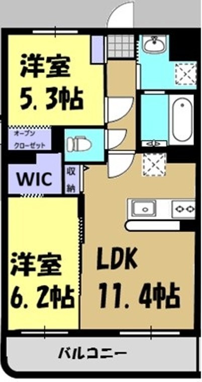 ビエント今泉 間取り