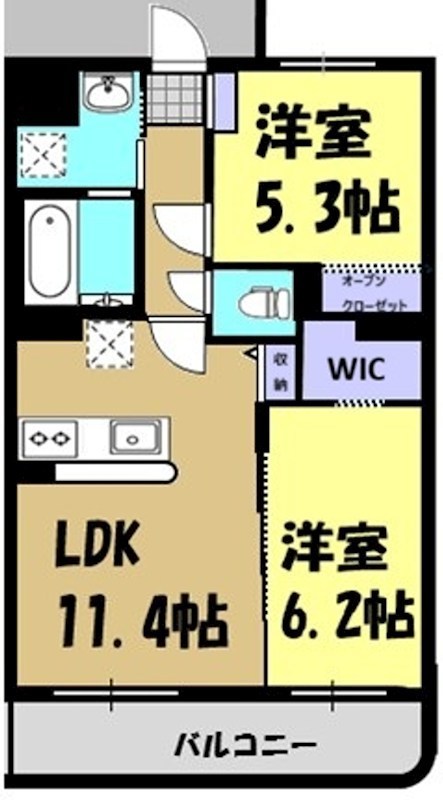 ビエント今泉 間取り