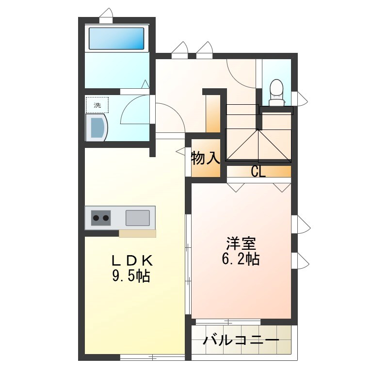 コモド・グレイス B 間取り