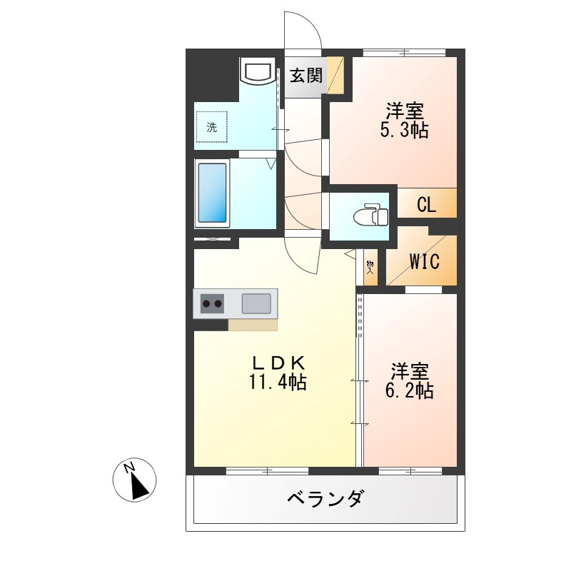 アビリオ今泉 間取り