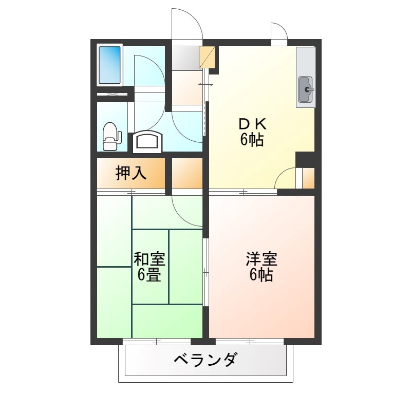 メゾン・ワイズA棟 間取り