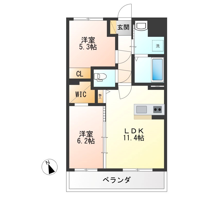 アビリオ今泉 間取り