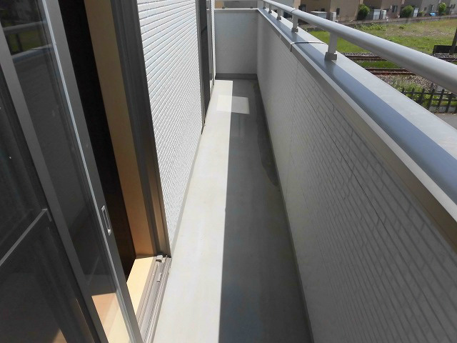 御幸ヶ原町貸家 ベランダ
