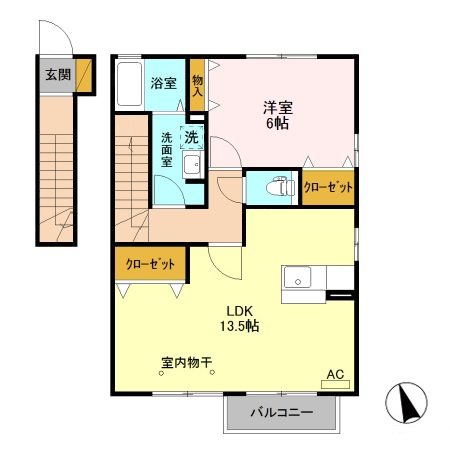 ライオンハーテッド Ｂ 間取り