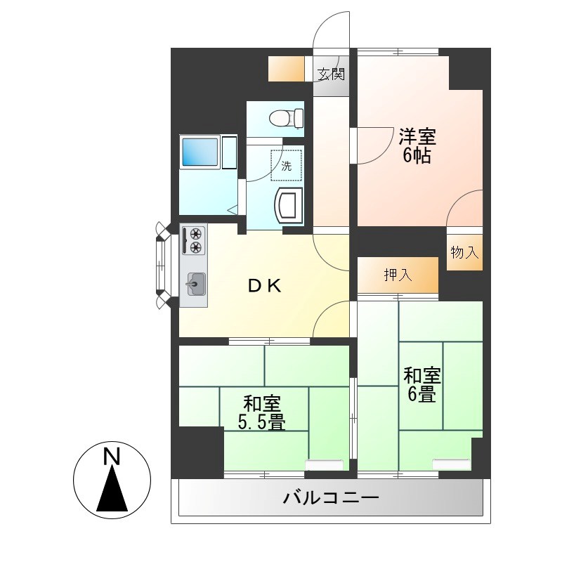 グリーンハイツ 間取り
