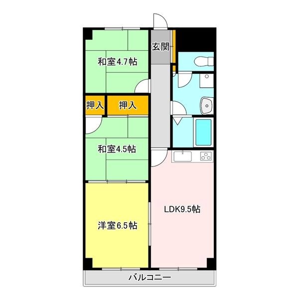 マンション桜 間取り