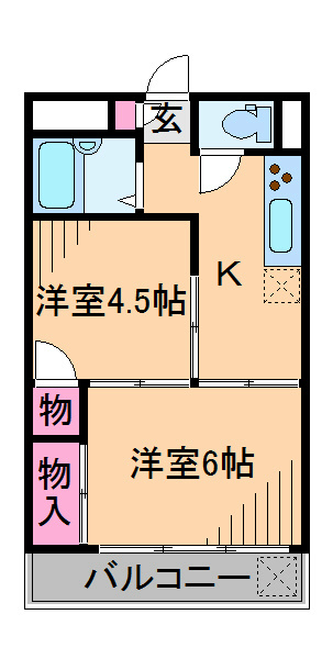 コーポオリオン 間取り