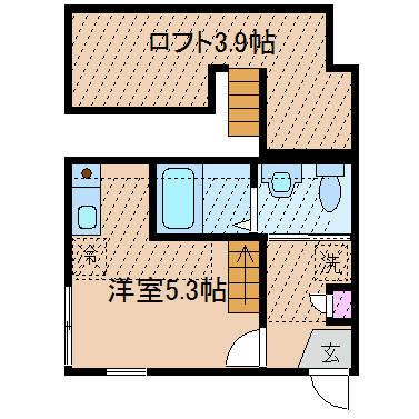 ハーミットクラブハウス綱島西 間取り