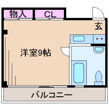 シャイン元住吉 間取り