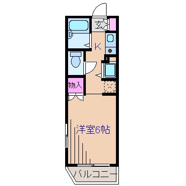 シオンSHIZU 間取り