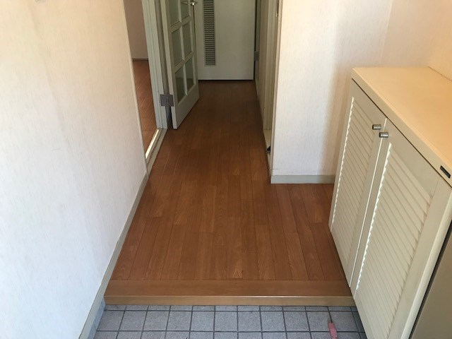 青山コーポＡ 玄関