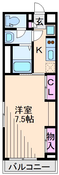 リブリカーロポンテ 間取り