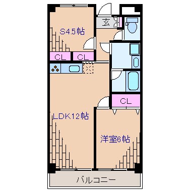ハピネス飯田７号館 間取り