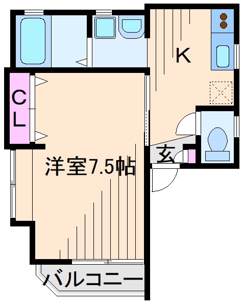 テレス綱島 間取り