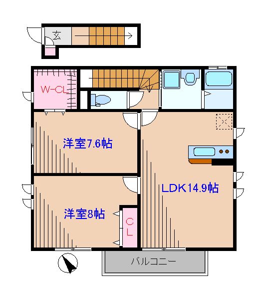 アムールライフ 間取り
