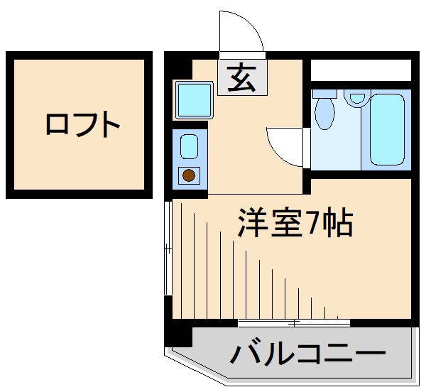 大倉山ハイツ 間取り