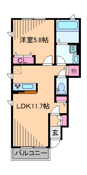 ウッドメゾン蒼 間取り