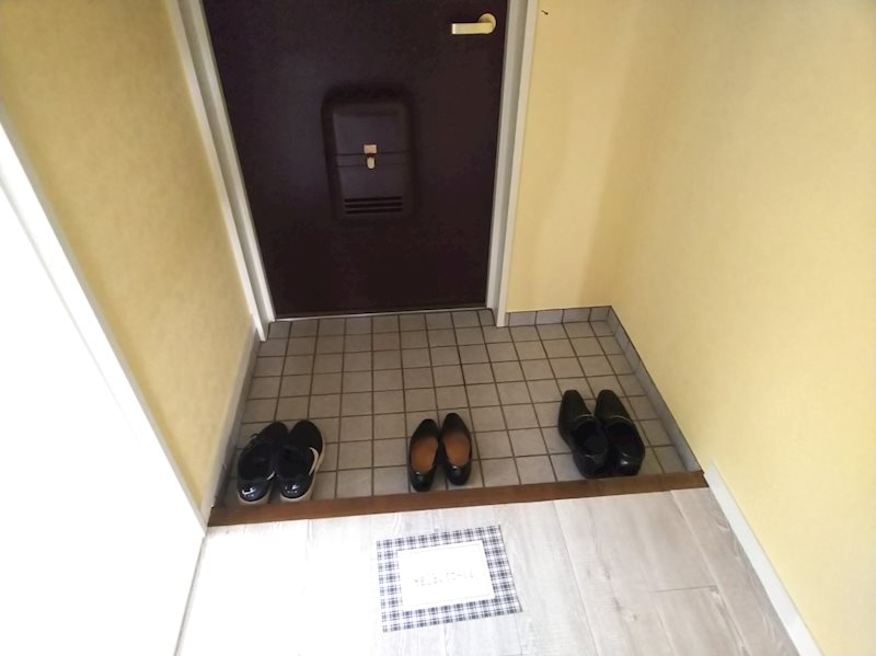 青山コーポＡ 玄関
