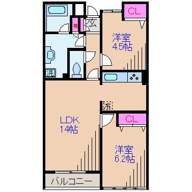 フロレスタ大倉山壱番館 間取り