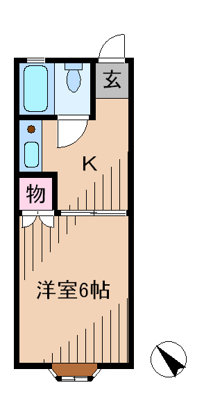 グリーンコーポ井田 間取り