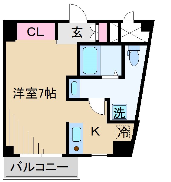 レック日吉マンション 間取り